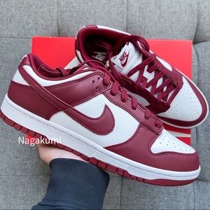 🤍❤️ men’s Nike Dunk low retro red white shoes